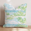 Coastal Horizon Throw Pillow - Hillcroft Home