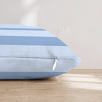 Coastal Palms Stripes Throw Pillow - Hillcroft Home