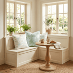 Coastal Palms Throw Pillow - Hillcroft Home