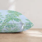 Coastal Palms Throw Pillow - Hillcroft Home