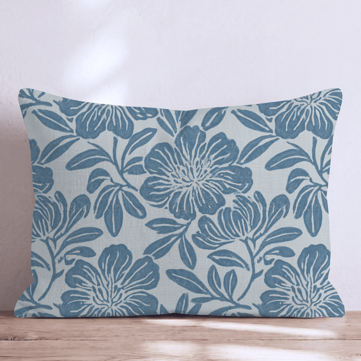 Coastal Peony Throw Pillow throw pillow - Hillcroft Home