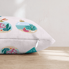 Coastal Reef Ornaments Throw Pillow - Hillcroft Home