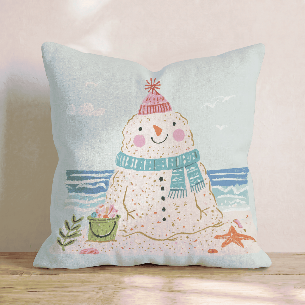 Coastal Sandman Throw Pillow - Hillcroft Home