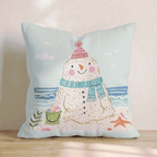Coastal Sandman Throw Pillow - Hillcroft Home