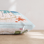 Coastal Sandman Throw Pillow - Hillcroft Home