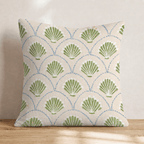 Coastal Scallop Throw Pillow - Hillcroft Home