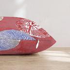 coastal sea urchins Throw Pillow - Hillcroft Home