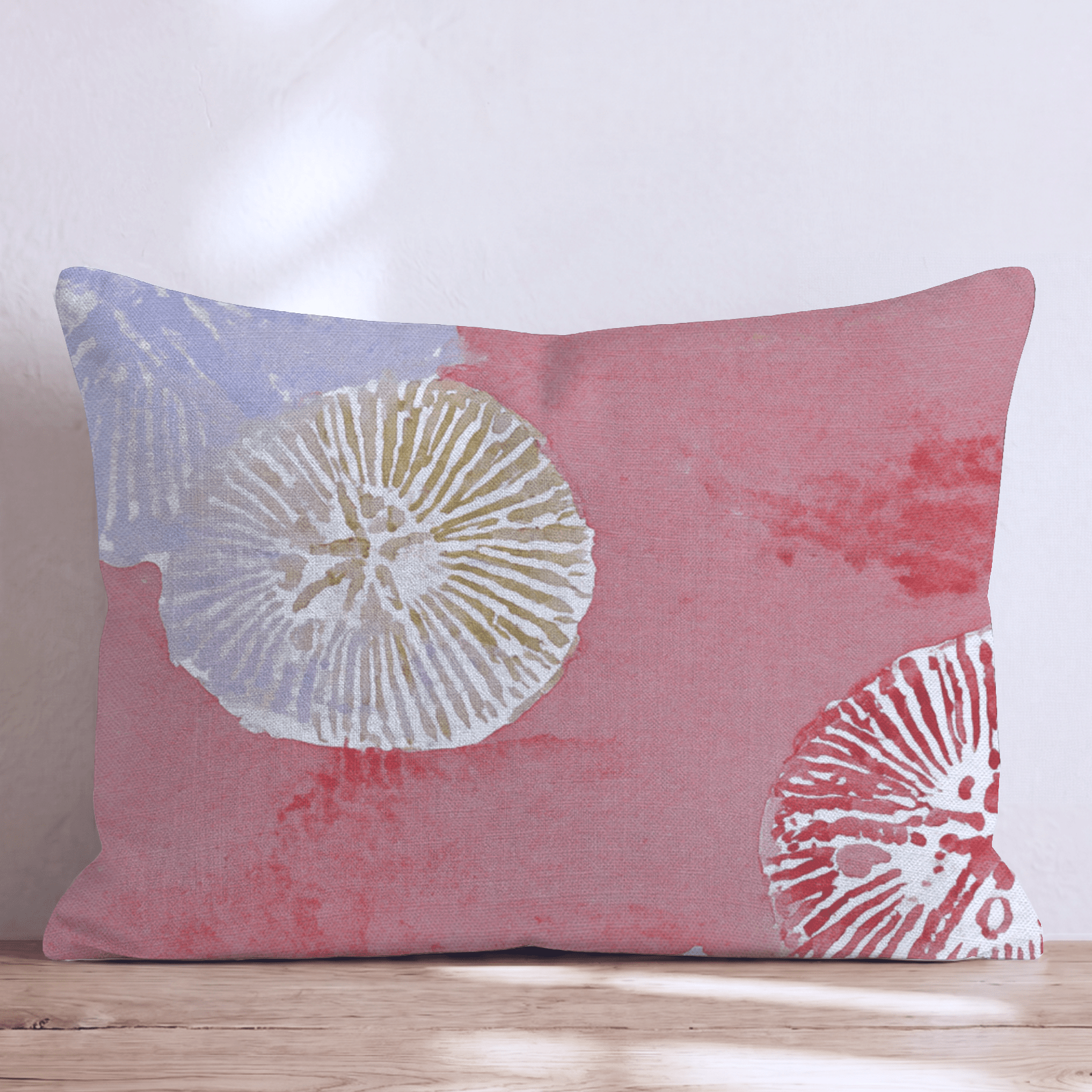 coastal sea urchins Throw Pillow - Hillcroft Home