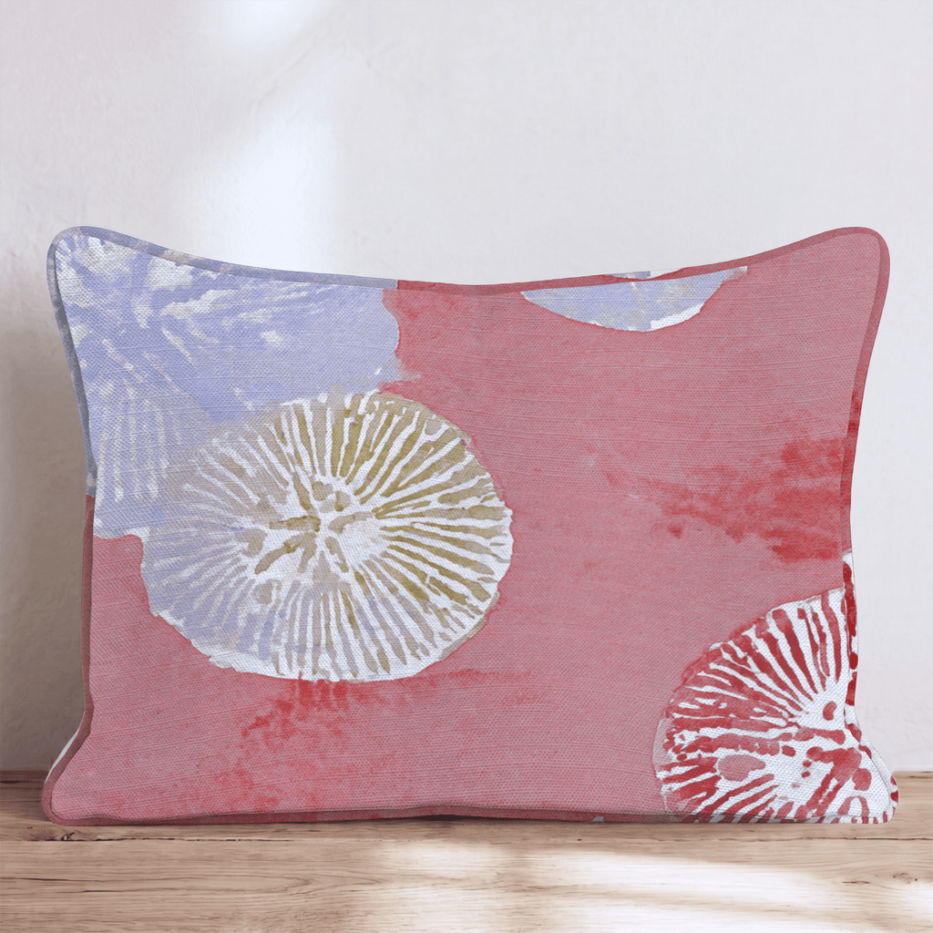 coastal sea urchins Throw Pillow - Hillcroft Home