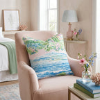 Coastal Summer Vacation Throw Pillow - Hillcroft Home