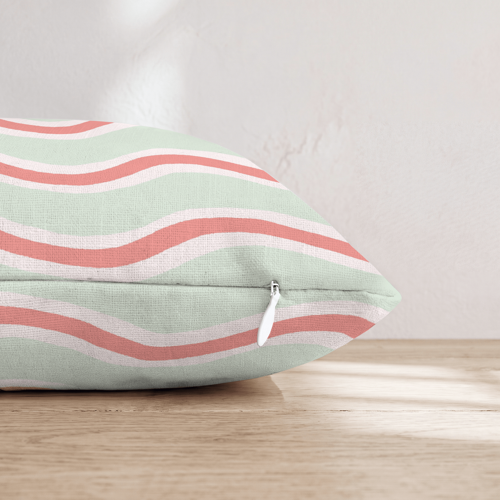 Coastal Waves Throw Pillow - Hillcroft Home