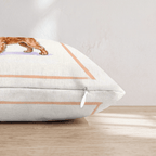 Cocker Spaniel Coffee Throw Pillow - Hillcroft Home