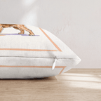 Cocker Spaniel Lager Throw Pillow - Hillcroft Home