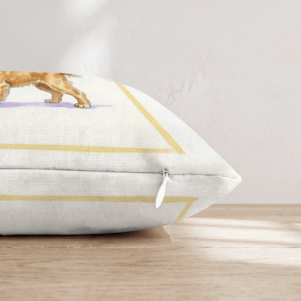Cocker Spaniel Matcha Throw Pillow - Hillcroft Home