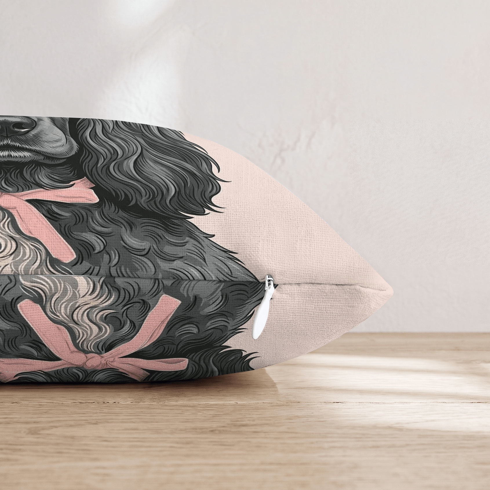 Cocker Spaniel Portrait Throw Pillow - Hillcroft Home