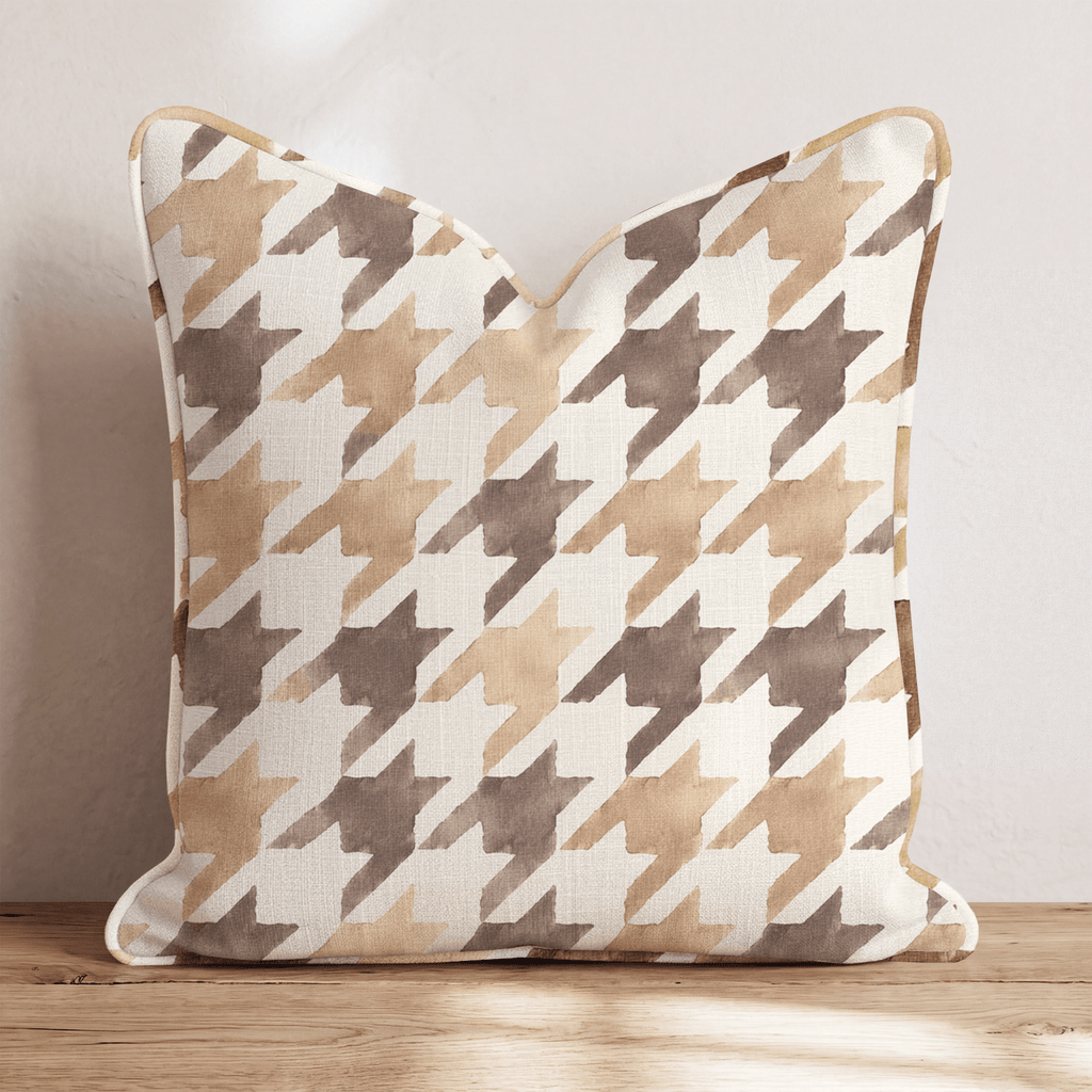 Coffee Stain Throw Pillow - Hillcroft Home