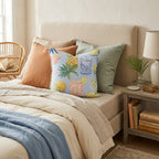 Coladas and Cocktails Throw Pillow - Hillcroft Home