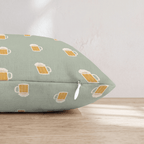 Cold Glass of Beer Throw Pillow - Hillcroft Home