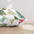 Colorful Tree Farm Throw Pillow - Hillcroft Home
