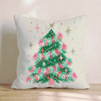 Confetti Star Fir Throw Pillow - Hillcroft Home