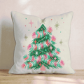 Confetti Star Fir Throw Pillow - Hillcroft Home