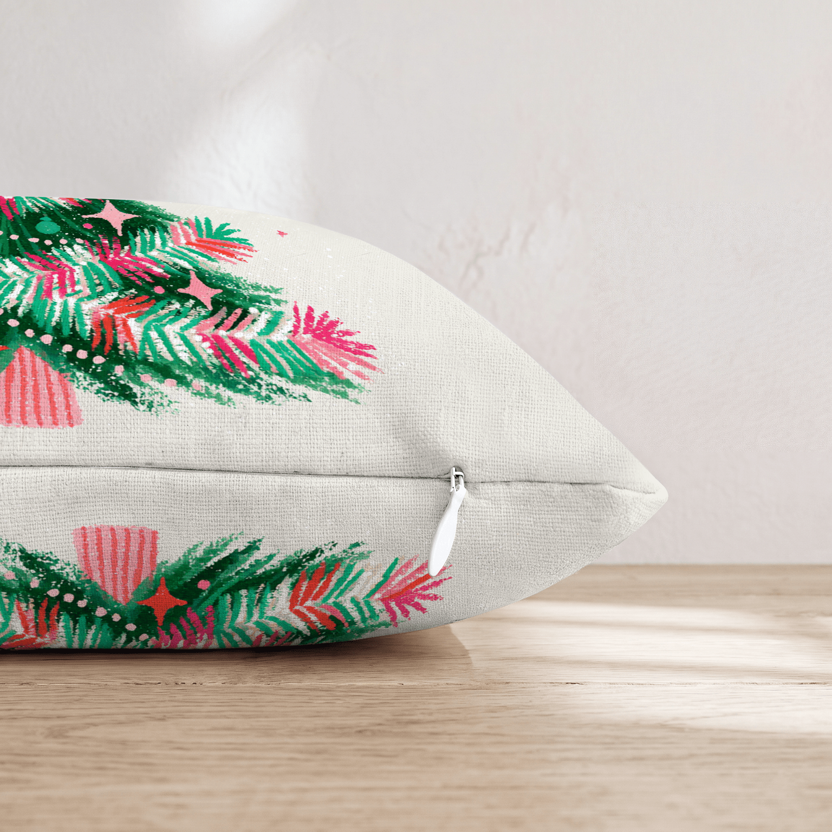 Confetti Star Fir Throw Pillow - Hillcroft Home
