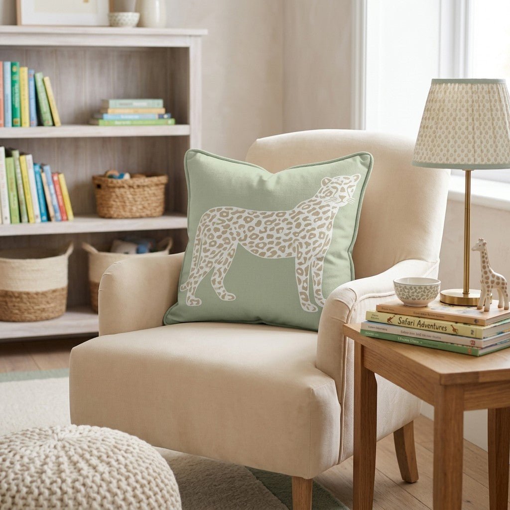 Confident Cheetah Throw Pillow - Hillcroft Home