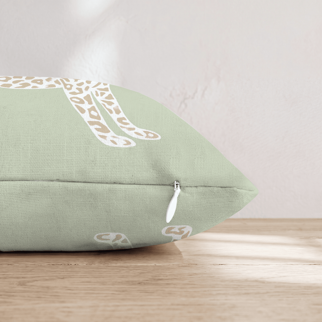 Confident Cheetah Throw Pillow - Hillcroft Home