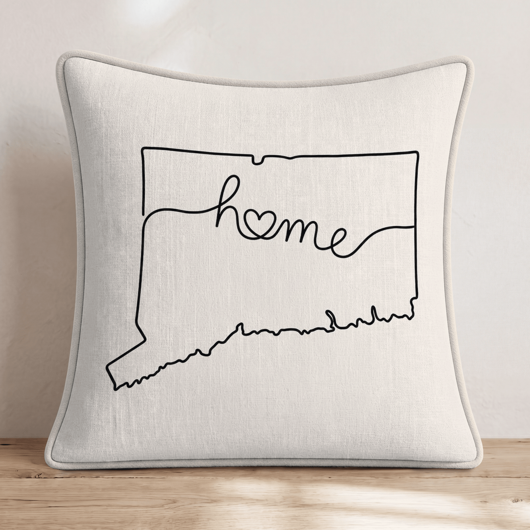 Connecticut Home Throw Pillow - Hillcroft Home