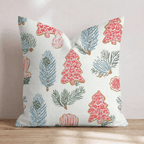 Cookie and Pine Blue Throw Pillow - Hillcroft Home