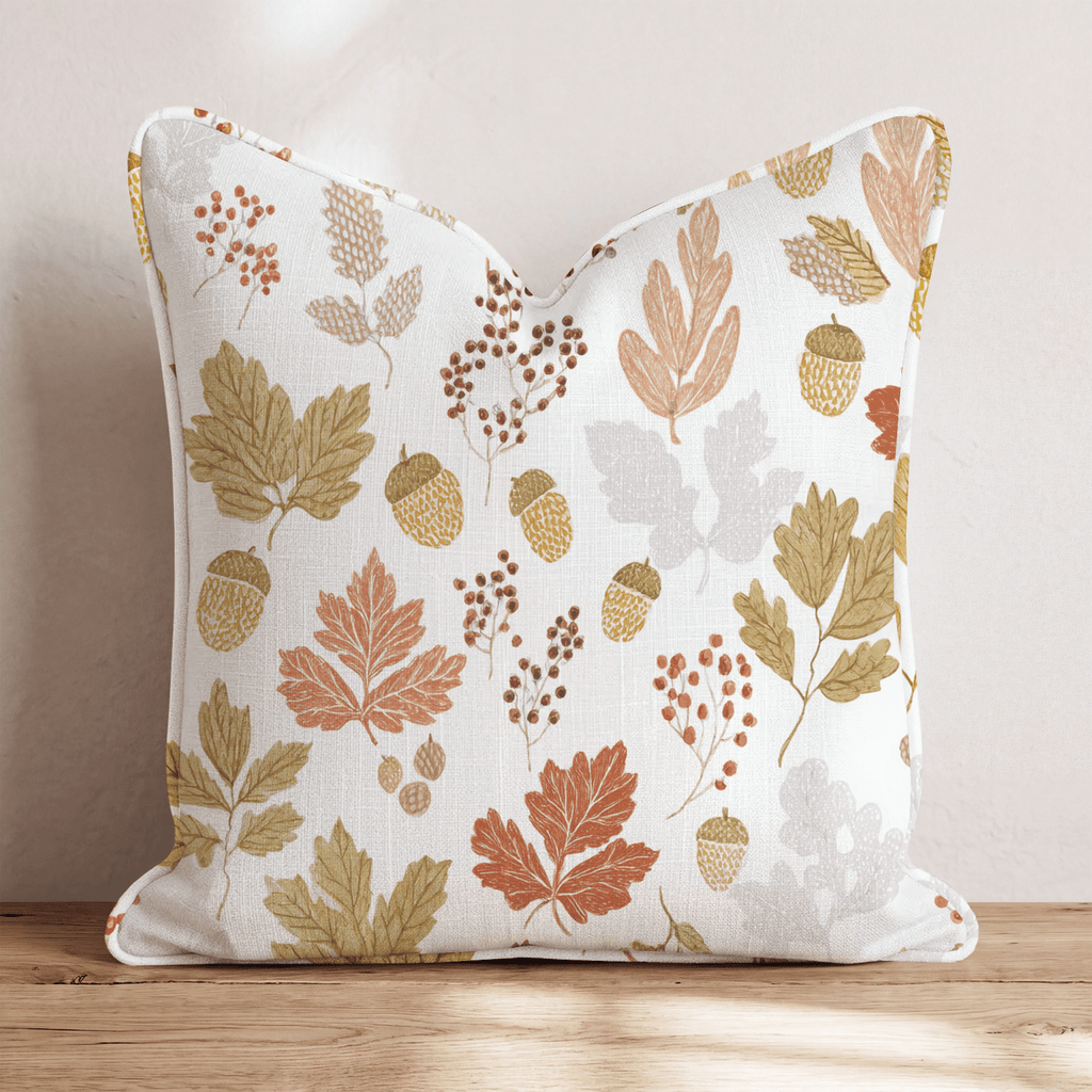 Copper & Clover Throw Pillow - Hillcroft Home