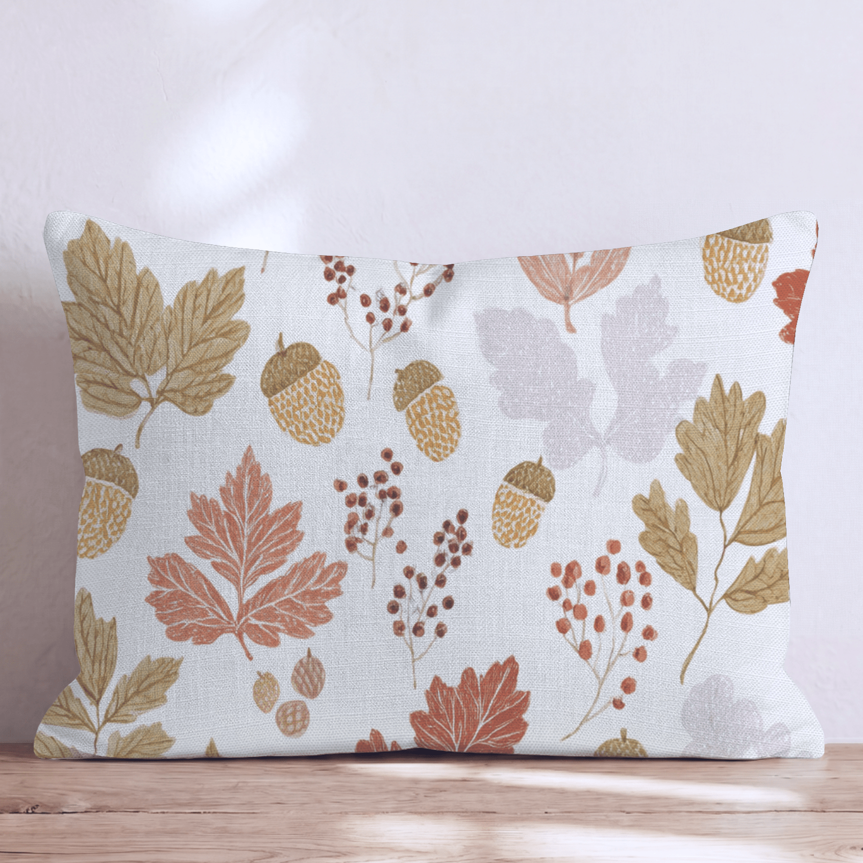 Copper & Clover Throw Pillow - Hillcroft Home