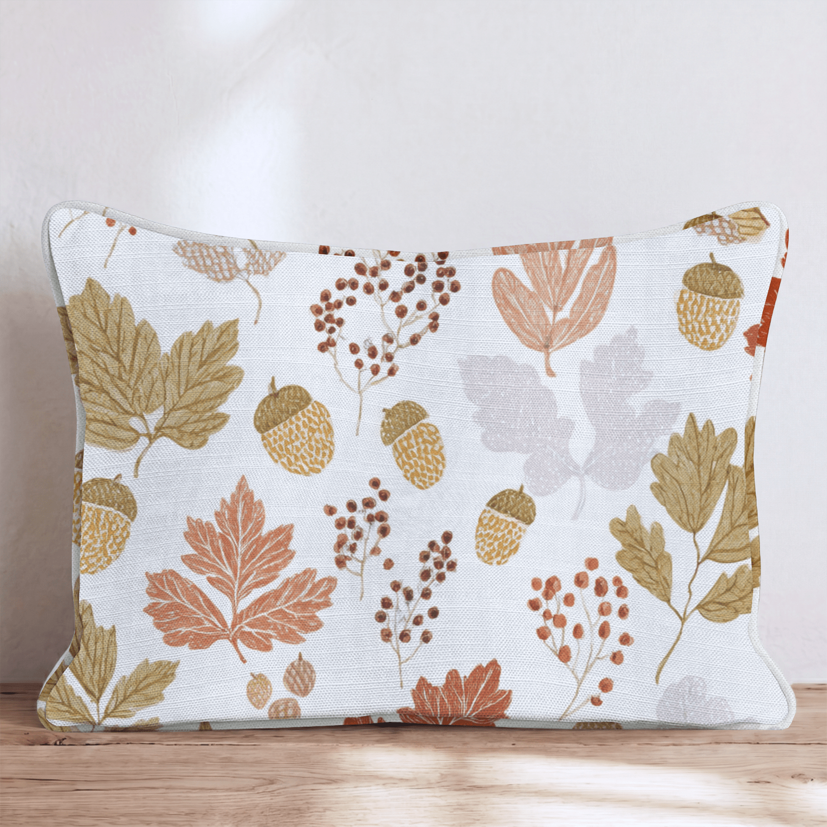 Copper & Clover Throw Pillow - Hillcroft Home