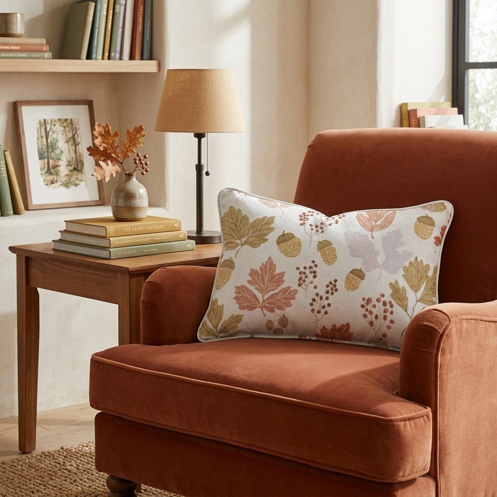 Copper & Clover Throw Pillow - Hillcroft Home