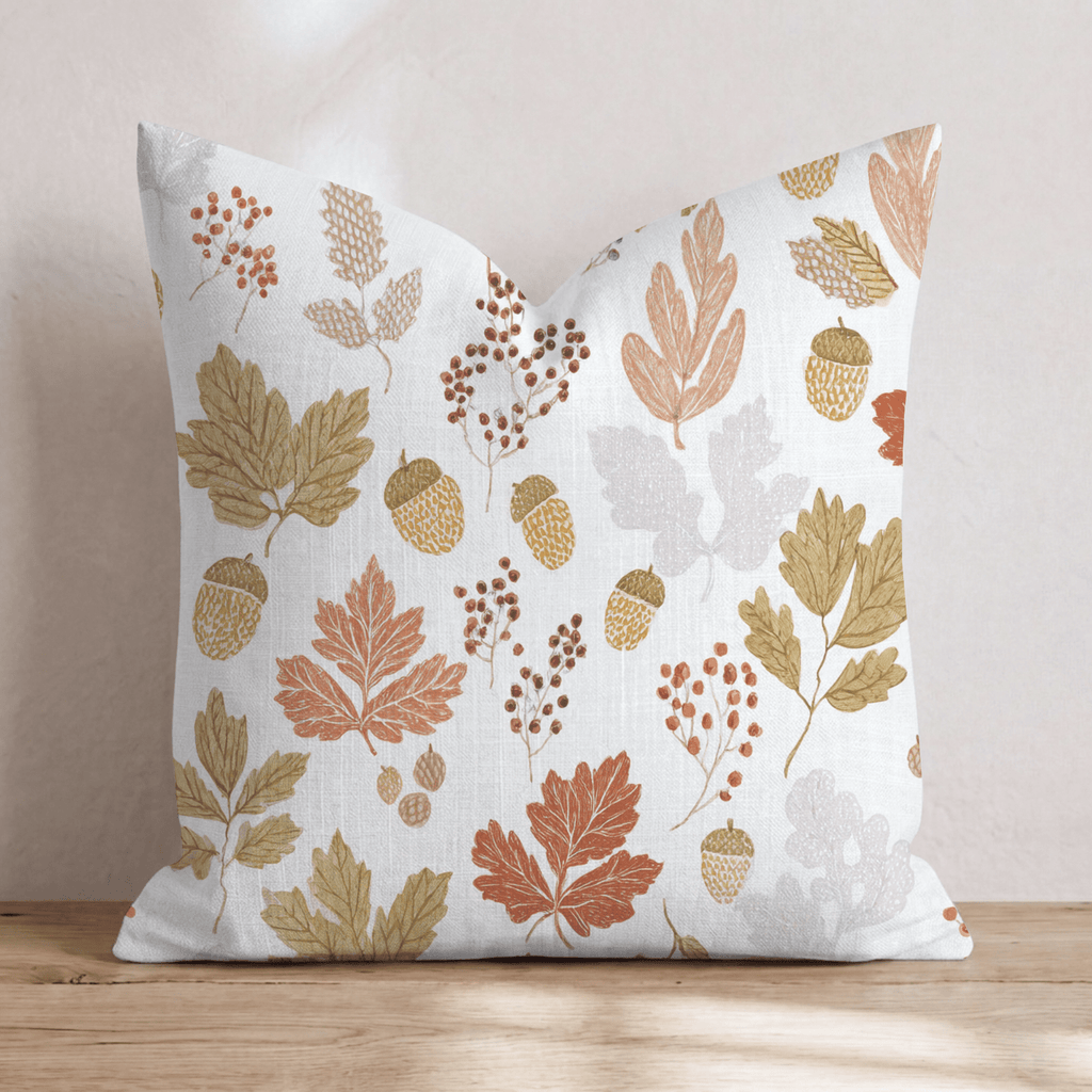 Copper & Clover Throw Pillow - Hillcroft Home