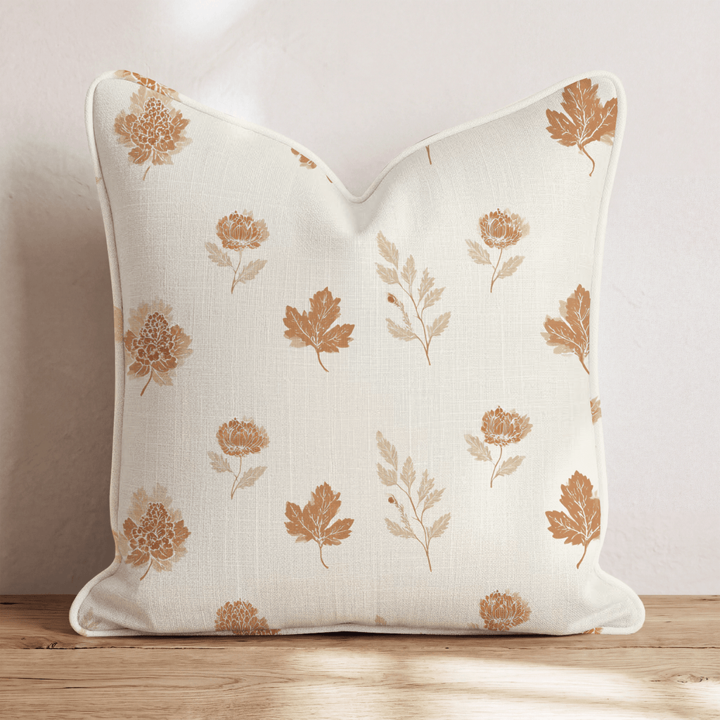Copper & Cloves Throw Pillow - Hillcroft Home