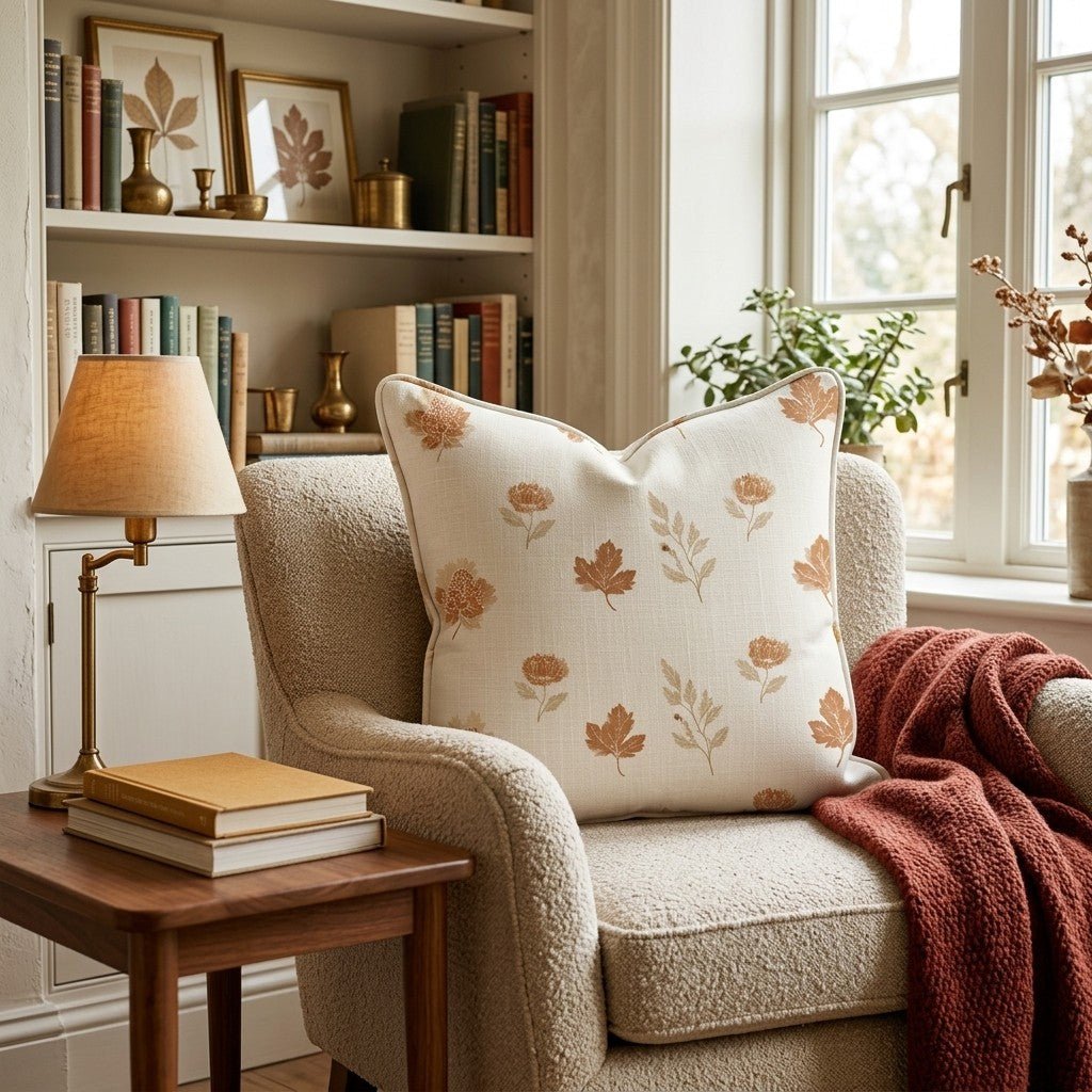 Copper & Cloves Throw Pillow - Hillcroft Home