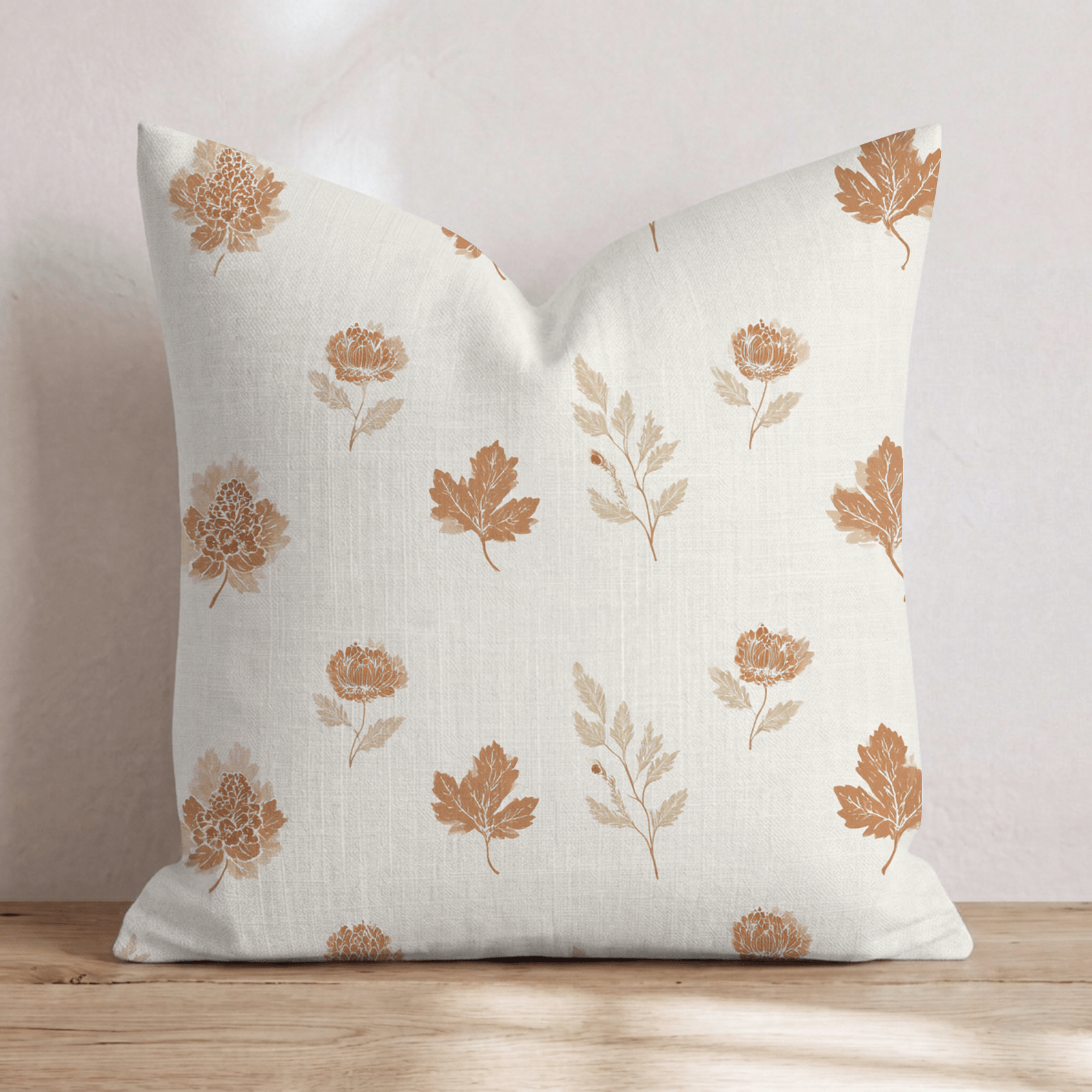 Copper & Cloves Throw Pillow - Hillcroft Home
