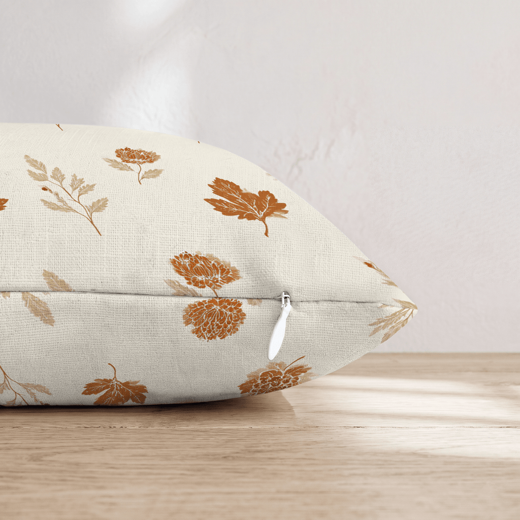 Copper & Cloves Throw Pillow - Hillcroft Home