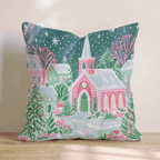 Coral Reef Wreath Throw Pillow - Hillcroft Home