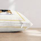 Corgi Matcha Throw Pillow - Hillcroft Home