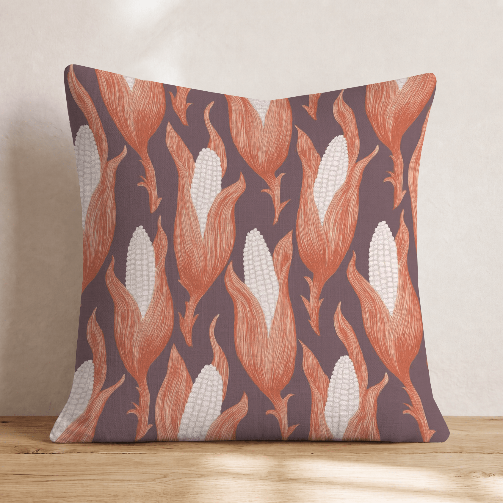 Corn Husks Throw Pillow - Hillcroft Home