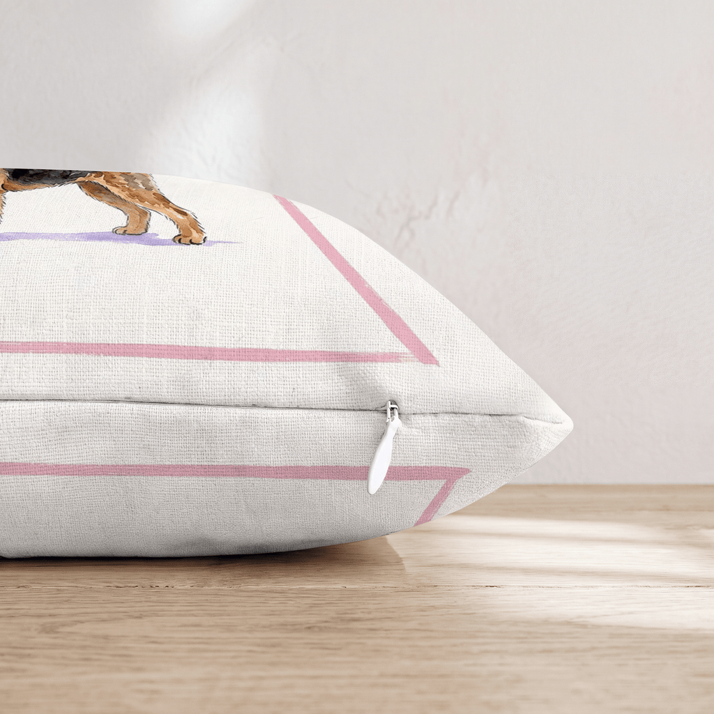 Cosmo Airedale Throw Pillow - Hillcroft Home
