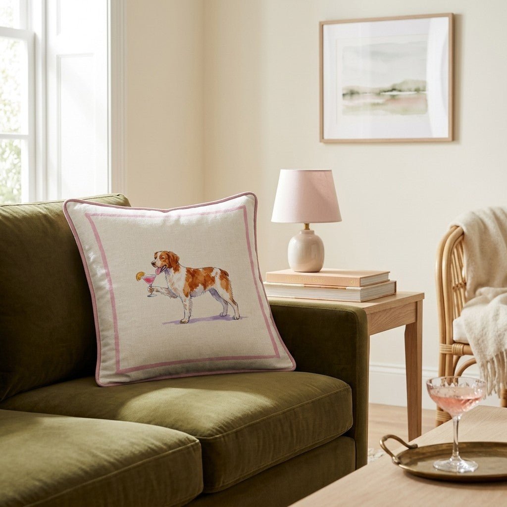 Cosmo Brittany Throw Pillow - Hillcroft Home