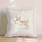 Cosmo Chihuahua Throw Pillow - Hillcroft Home
