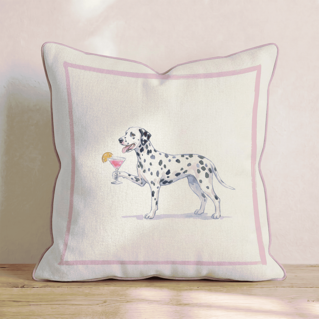 Cosmo Dalmation Throw Pillow - Hillcroft Home