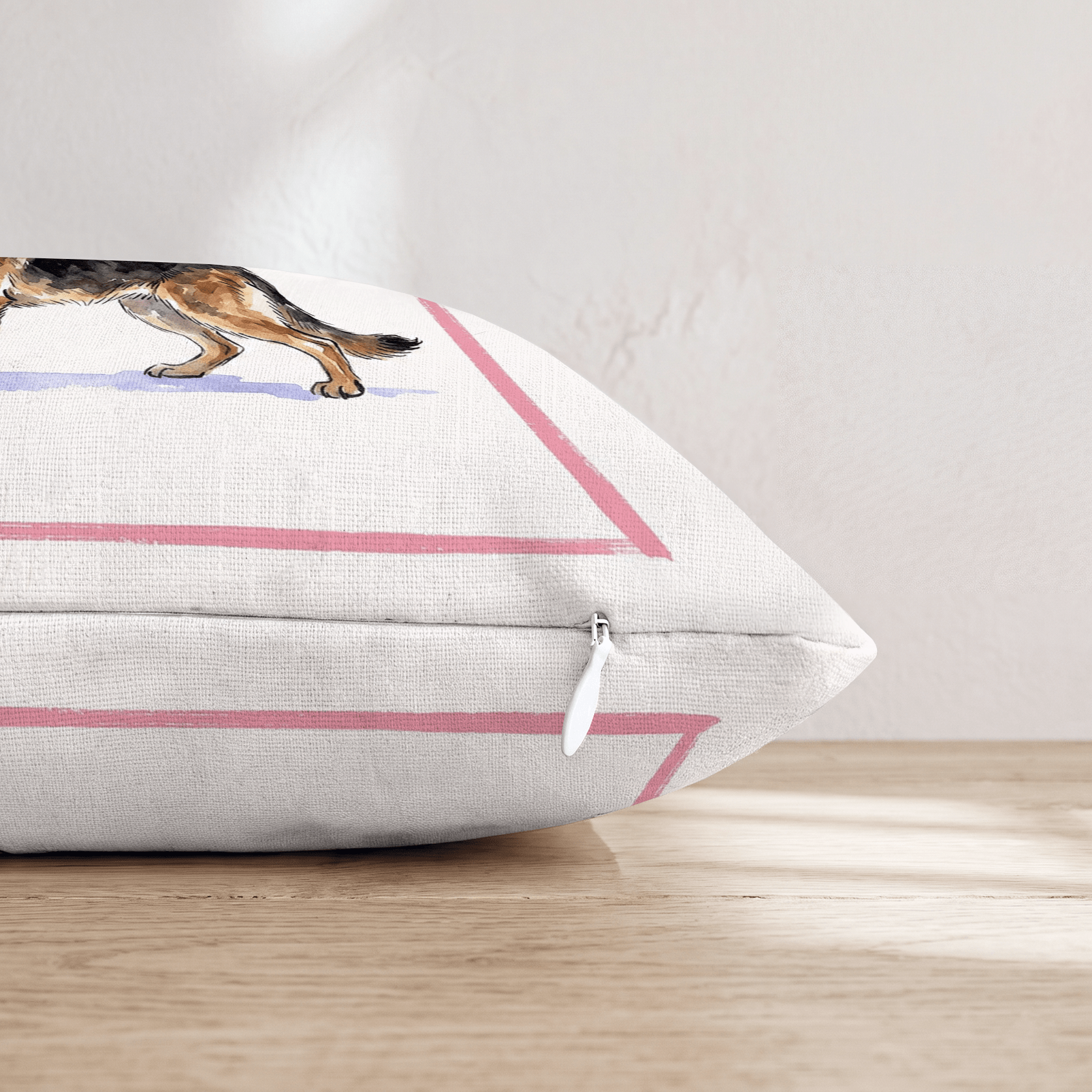 Cosmo German Shepherd Throw Pillow - Hillcroft Home