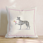 Cosmo Greyhound Throw Pillow - Hillcroft Home