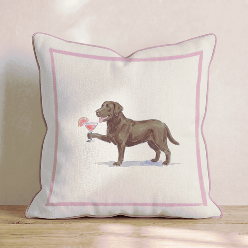 Cosmo Labrador Retriever Throw Pillow - Hillcroft Home