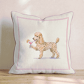 Cosmo Poodle_ Throw Pillow - Hillcroft Home